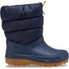 imageCrocs Classic Neo Puff Boot ToddlerNavyGum