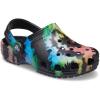 imageCrocs Kids Classic Tie Dye ClogsBlackBlack
