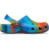 imageCrocs Kids Classic Tie Dye ClogsBlackMulti Spray Dye