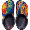 imageCrocs Kids Classic Tie Dye ClogsNavyBlack