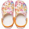 imageCrocs Kids Classic Tie Dye ClogsOrange Zing Splatter Dye