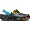 imageCrocs Kids Classic Tie Dye ClogsTurq Tonic Splatter Dye