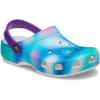 imageCrocs Kids Classic Tie Dye ClogsWhiteMulti Solarized