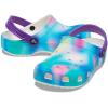 imageCrocs Kids Classic Tie Dye ClogsWhiteMulti Solarized