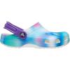 imageCrocs Kids Classic Tie Dye ClogsWhiteMulti Solarized
