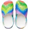 imageCrocs Kids Classic Tie Dye ClogsWhiteMulti Spray Dye
