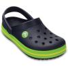 imageCrocs Kids Crocband ClogNavy Volt Green