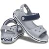 imageCrocs Kids Crocband SandalsLight GreyNavy