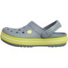 imageCrocs Unisex Adult Crocband ClogConcrete Chartreuse