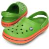 imageCrocs Unisex Adult Crocband ClogGraphiteVolt Green