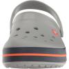 imageCrocs Unisex Adult Crocband ClogLight GreyNavy