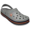 imageCrocs Unisex Adult Crocband ClogLight GreyNavy