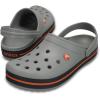 imageCrocs Unisex Adult Crocband ClogLight GreyNavy