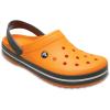 imageCrocs Unisex Adult Crocband ClogOrange Blazing Orange Slate Grey 000