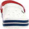 imageCrocs Unisex Adult Crocband ClogWhiteBlue Jean