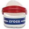 imageCrocs Unisex Adult Crocband ClogWhiteBlue Jean