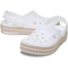imageCrocs Unisex Adult Crocband ClogWhitePink Caramel