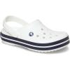 imageCrocs Unisex Adult Crocband ClogWhiteWhiteNavy