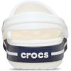 imageCrocs Unisex Adult Crocband ClogWhiteWhiteNavy