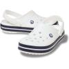 imageCrocs Unisex Adult Crocband ClogWhiteWhiteNavy