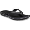 imageCrocs Unisex Adult Crocband Flip Flop SandalsBlack Slate Grey