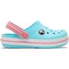 imageCrocs Unisex Child Crocband ClogsIce BlueWhite
