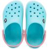 imageCrocs Unisex Child Crocband ClogsIce BlueWhite