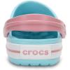 imageCrocs Unisex Child Crocband ClogsIce BlueWhite