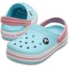 imageCrocs Unisex Child Crocband ClogsIce BlueWhite