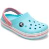 imageCrocs Unisex Child Crocband ClogsIce BlueWhite