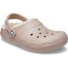 imageCrocs Unisex Mens and Womens Classic Lined Clog  Fuzzy Slippers MushroomBone 5 Men7 Women