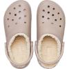 imageCrocs Unisex Mens and Womens Classic Lined Clog  Fuzzy Slippers MushroomBone 5 Men7 Women