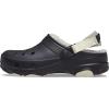 imageCrocs UnisexAdult All Terrain Lined Clogs with Adjustable Heel StrapBlack