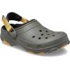 imageCrocs UnisexAdult All Terrain Lined Clogs with Adjustable Heel StrapDusty Olive