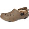 imageCrocs UnisexAdult All Terrain Lined Clogs with Adjustable Heel StrapWalnut