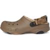 imageCrocs UnisexAdult All Terrain Lined Clogs with Adjustable Heel StrapWalnut
