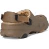 imageCrocs UnisexAdult All Terrain Lined Clogs with Adjustable Heel StrapWalnut