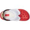 imageCrocs UnisexAdult Classic Holiday Lined ClogsVarsity RedMulti