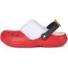 imageCrocs UnisexAdult Classic Holiday Lined ClogsVarsity RedMulti
