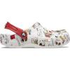 imageCrocs UnisexAdult Classic Peanuts Snoopy ClogWhiteMulti