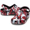 imageCrocs UnisexAdult Classic Printed Camo ClogBlackRed
