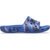 imageCrocs UnisexAdult Classic Spray Camo Slide SandalBlue BoltMulti Camo Redux