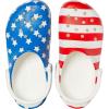 imageCrocs UnisexAdult Classic United States Military ClogsWhiteMulti