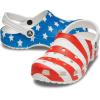 imageCrocs UnisexAdult Classic United States Military ClogsWhiteMulti