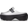 imageCrocs UnisexAdult Stomp LoafersSilverBlack