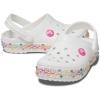 imageCrocs UnisexChild Crocband Rainbow Band ClogWhiteMulti