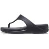 imageCrocs Womens Boca Wedge Flip Flop SandalBlack