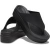 imageCrocs Womens Brooklyn Platform Flip FlopBlack