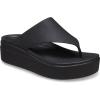 imageCrocs Womens Brooklyn Platform Flip FlopBlack