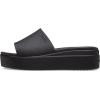 imageCrocs Womens Brooklyn Platform SlidesBlack